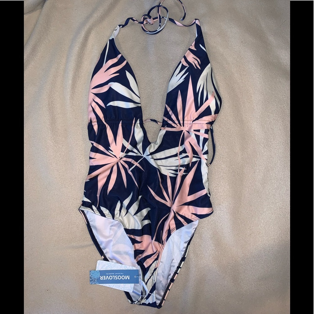 NWT one piece Mooslover bathing suit